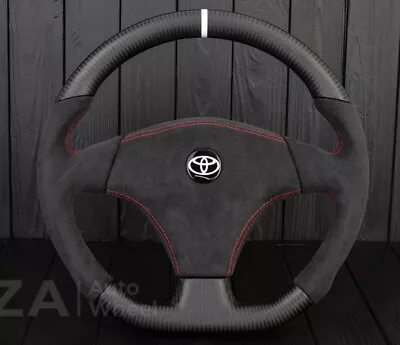 Toyota Supra Steering Wheel Celica MR2 Altezza Chaser JZX100 Carbon Fiber Custom • $1600