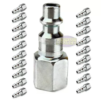 20 Pack 1/4  Female NPT Air Compressor Hose Quick Coupler Plug Industrial Style • $24.95