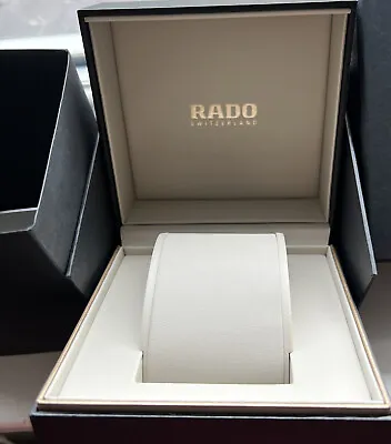 Swiss Rado Watch Presentation Box Case Gold Genuine Original • £34.99