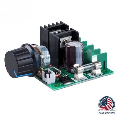 12V-40V 10A PWM DC Motor Speed Controller Voltage Regulator Dimmer Switch • $4.79