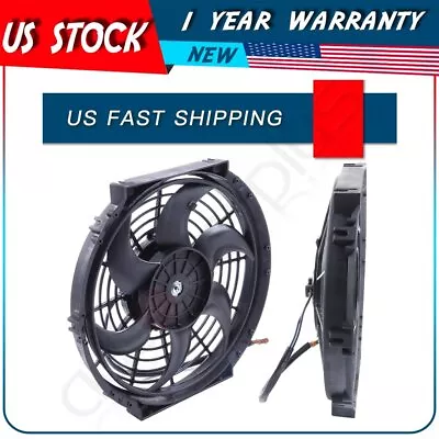 Radiator Condenser Cooling Fan Universal 10  For 2000 2001 2002-2015 Ford Focus • $39.99