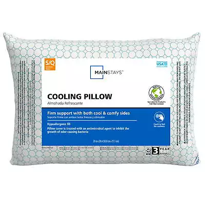 Mainstays Cooling Bed Pillow Standard/Queen 2 Pack • $18.09