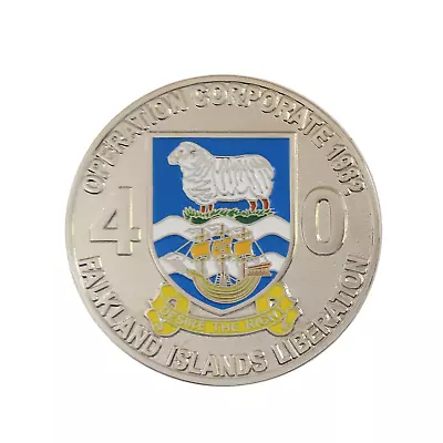 Falkland Islands Liberation 40th Anniversary Commemorative Coin  • £15