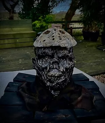 Jason Voorhees Part 6 Full Resin Inc Mask Scale 1:1 Horror Prop Bust Halloween • £155