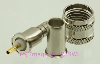Mini-Uhf Male Coax Connector Crimp RG-58 2-Pk - By W5SWL  • $3.73