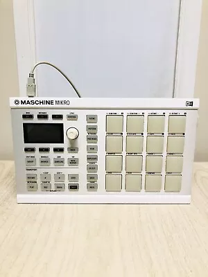 Native Instruments Maschine Mikro MK2 White Used (No Software) • $72