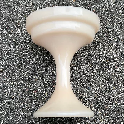 Westmoreland Peach Milk Glass Vintage Pedestal Stand Votive Candle Holder • $23.97