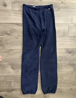$49.99 • Buy Vintage 80s Champion Reverse Weave Warmup Sweat Pants Navy Medium Long VTG Rare