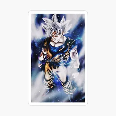 Goku Ultra Instinct Sticker Decal Vinyl For Car Truck Sticker 5 Inch • $7