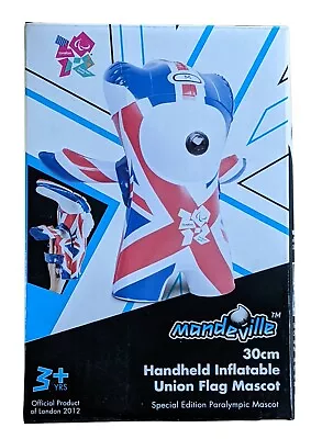 London 2012 Inflatable Mascot Mandeville With Union Jack Design New In Box • £8.99