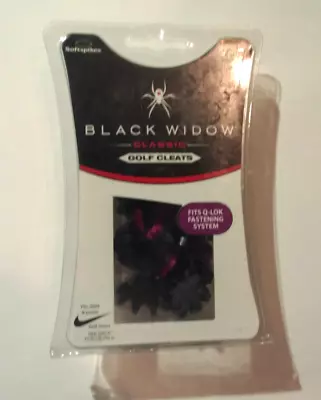 Soft Spikes Black Widow Classic Golf Cleats Q-LOK 16 Pack • $13.99