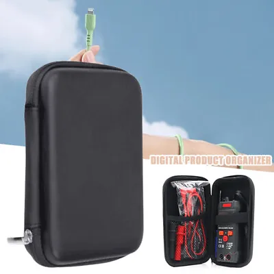 Portable USB Charger Earphone Cable Tidy Organizer Storage Bag Travel Case Pouch • £5.99