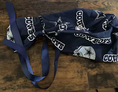 Dallas Cowboys Ponytail Ribbon Tie Scrub Hat- New • $15