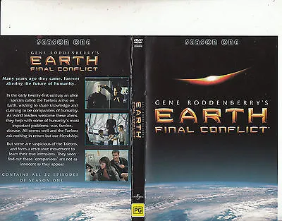 Earth:Final Conflict-1997/02-TV Series USA-Season One-[6 Disc Set]-DVD • £30.96