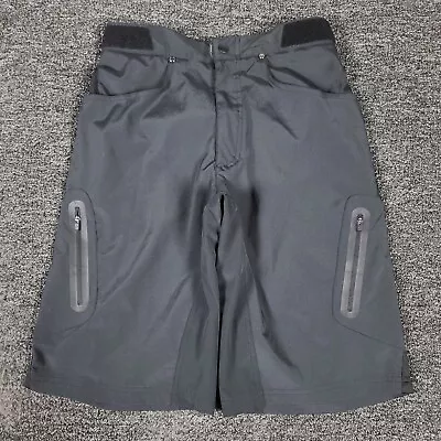 ZOIC Cycling Shorts Mens Small Black Ether 9 Mountain Bike Hiking Cargo No Liner • $22.99