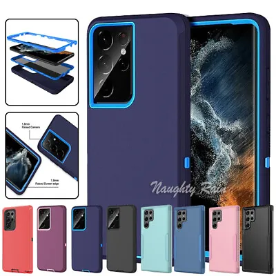 $8.95 • Buy For Samsung Galaxy S23 S7 S8 S9 S10 Plus Note 8 9 20 Ultra Shockproof Case Cover