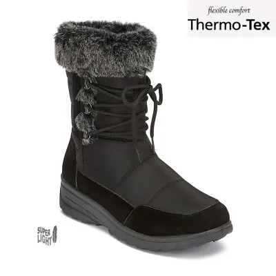 £22.95 • Buy Womens Ladies Thermal Faux Fur Lined Warm Winter Wellies Mucker Ankle Snow Boots