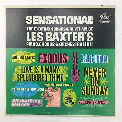 $6.99 • Buy Les Baxter Sensational LP Record Album Vinyl
