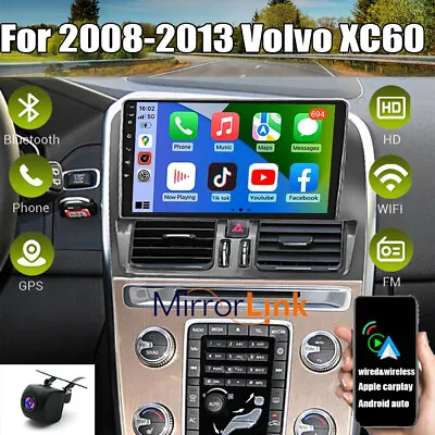 For Volvo XC60 2008-2013 Apple Carplay Android 13 Car Stereo Radio GPS Navi 32G • $199.97