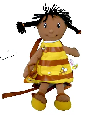 Maggie Raggies  Beehive  Backpack Plush Toy Doll Bag - Zapf Creations • $16.31