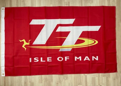 £12 • Buy MASSIVE ISLE OF MAN  TT RACES  5'x3' (150x90 Cm) FOR BIKE ENTHUSIAST