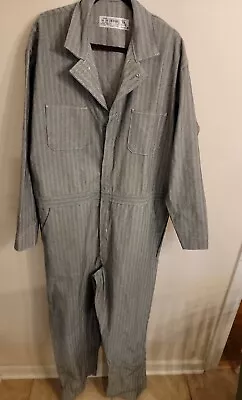  COVERALLS SIZE 50 LN Fisher Stripe/Herringbone NWOT  • $36.99