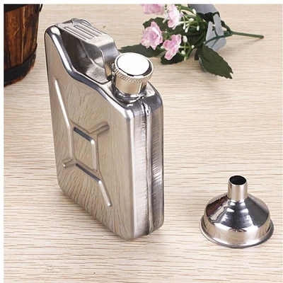 $15.91 • Buy Flask With Funnel Home Wedding Party Bar Liquor Whisky Bottle Alcohol Drinkware