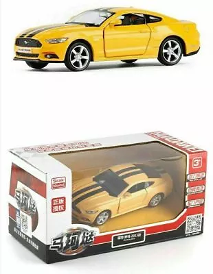 1:36 Ford Mustang 2015 Sport Car Diecast Pull Back Alloy Collection Gift Toy • $19.95