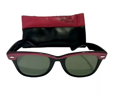 Ray-Ban Wayfarer Street Neat B&L Sunglasses. Purple Mauve Frames With Case • $79.99