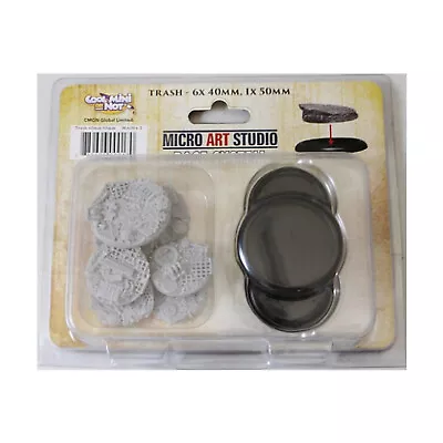 Micro Art Mini Base System Trash Base Set - Large Pack New • $10.99