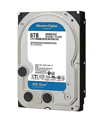 WD Western Digital Blue 6TB HDD SATA 3.5'' Internal Hard Drive Disk • $219.95
