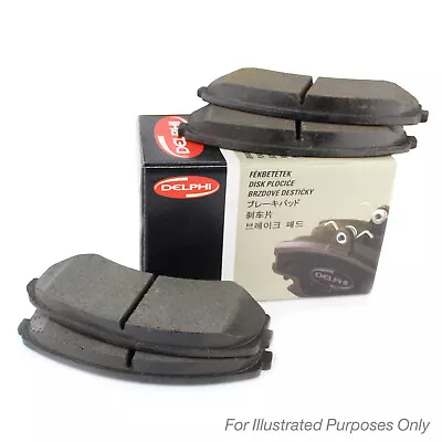 For Vauxhall Zafira MK2 1.9 CDTi Genuine Delphi Front Brake Disc Pads Set • £28.60