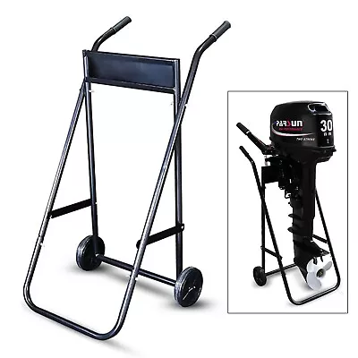 Outboard Motor Engine Trolley Stand Heavy Duty Engine Carrier Transport Dolly • $64.60