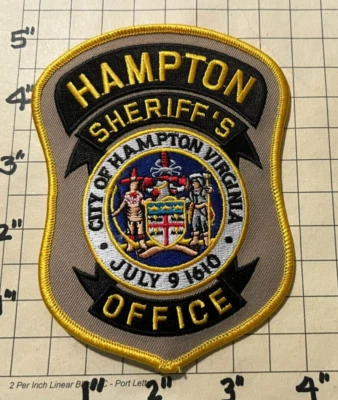 $13.99 • Buy Hampton (VA) Sheriff's Office Patch     ***NEW***