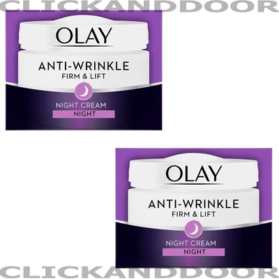 £9.99 • Buy Olay Anti-wrinkle Firm & Lift With Skin Night Cream - 50ml