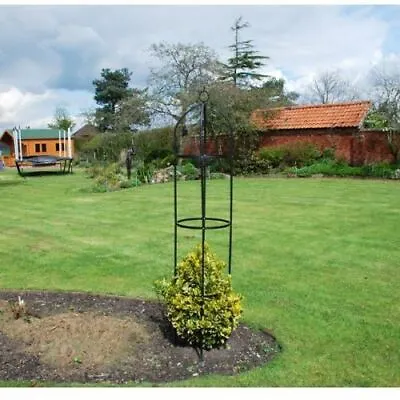 X2 Garden Obelisk Climbing Plant Flowers Steel Frame Easy Assembly Grow Support • £17.95