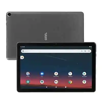 ONN Gen 3 10.1  Tablet 32GB Storage 2GB RAM Android 11 2.0 GHz Octa-Core (Gray) • $59.95