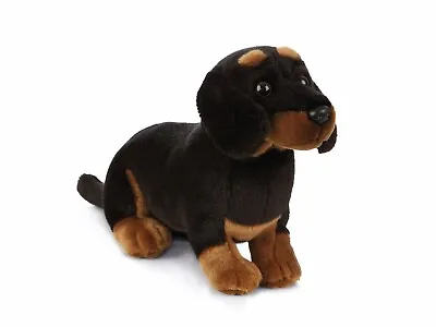 Living Nature Dachshund Dog An462 Soft Cuddly Stuffed Plush Toy Teddy • £23.99