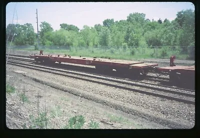 Railroad Slide - Lucas Oil Rail Line LNAL #70975 Flat Car 2000 Downers Grove IL • $5