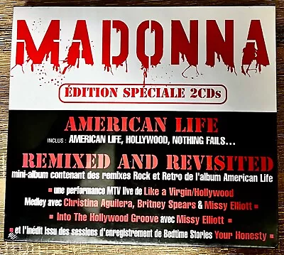 MADONNA • American Life & Remixed And Revisited CD Box Set • France Sealed • $85