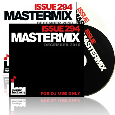 Mastermix Issue 294 DJ CDs Continuous Mixes Remixes Ft Jive Bunny Party Megamix • £3.99