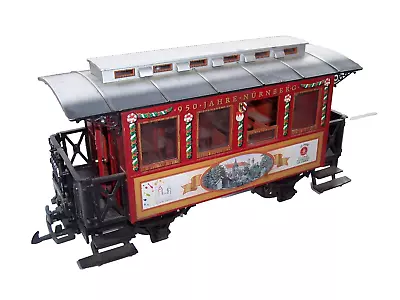 LGB G SCALE MODEL RAILWAY '950th YEAR NURNBERG ANNIVERSARY' PASSENGER COACH • £10.50