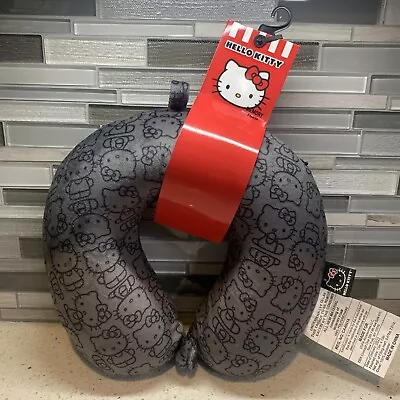 Hello Kitty Memory Foam Black Travel Neck Pillow New With Tag • $18.99