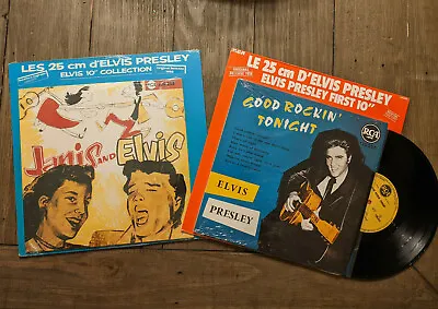 Sealed LP 10  Janis & Elvis Presley & Good Rockin Tonight RCA France 130 252 253 • $25