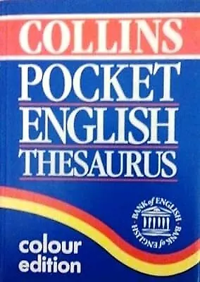 Collins Pocket English Thesaurus Unknown Used; Good Book • £2.98