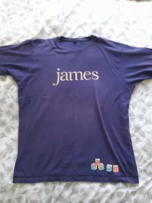 Genuine  James 2008 Tour T Shirt   Hey Ma   Mens Size L • £9.95