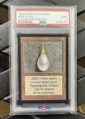 1993 Mox Pearl Magic: The Gathering MTG PSA 9 • $1100