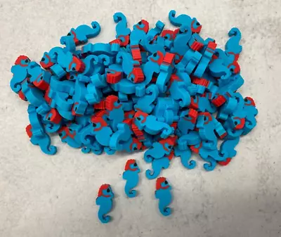 120 Seahorse Sea Life  Mini Erasers Teacher Supply Sorting Math • $11.99