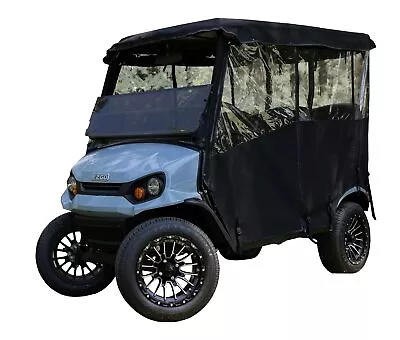 Beige Marine Grade Vinyl Golf Cart Enclosure For EZGO Liberty Personal Vehicles • $719.95