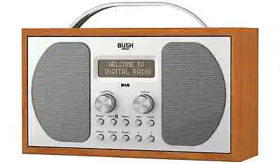 £29.99 • Buy Bush DAB Bluetooth Wooden Radio736/2325